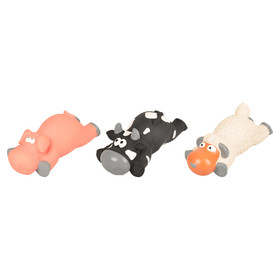 Abbildung Flamingo Hundespielzeug Latex Schaf/Schwein/Kuh