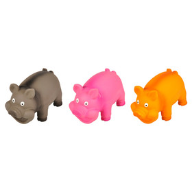 Abbildung Flamingo Hundespielzeug Latex Schwein