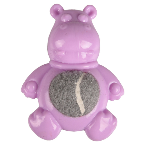 Flamingo Hundespielzeug Loekie TPR Nilpferd lila für Welpen