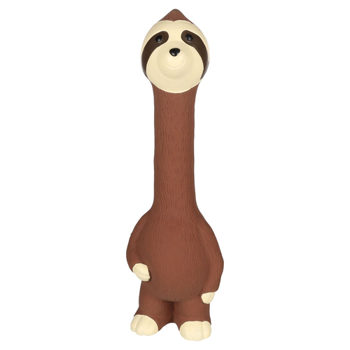 Flamingo Hundespielzeug Longie Demba Faultier braun