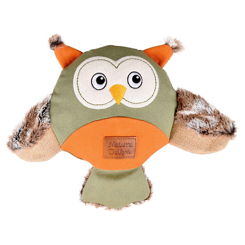 Flamingo Hundespielzeug Natura Delight Eule Mix