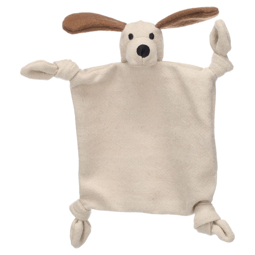 Flamingo Hundespielzeug Nezwa Kuscheltuch & Hund beige