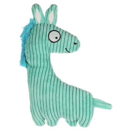 Flamingo Hundespielzeug Pebbles Pferd grün
