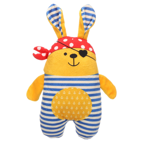 Flamingo Hundespielzeug Pirra Kaninchen gelb