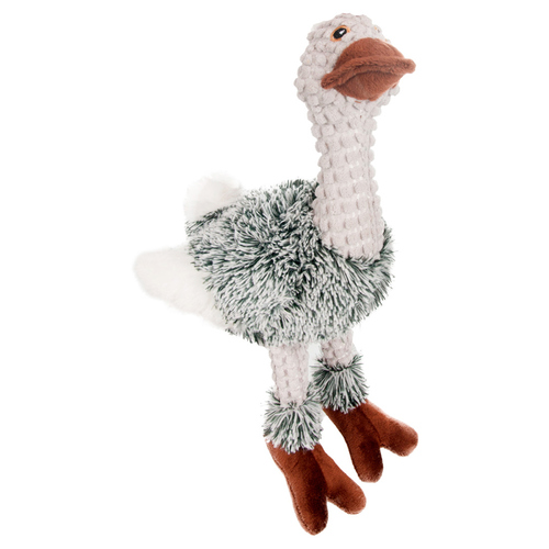 Flamingo Hundespielzeug Plüschtier Emu