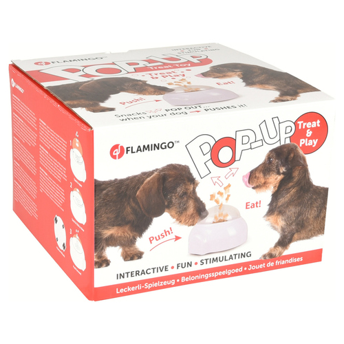 weitere Abbildung Flamingo Hundespielzeug Popup