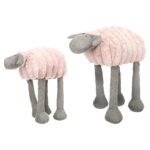 Flamingo Hundespielzeug Ribola Schaf liegend rosa, Größe: L