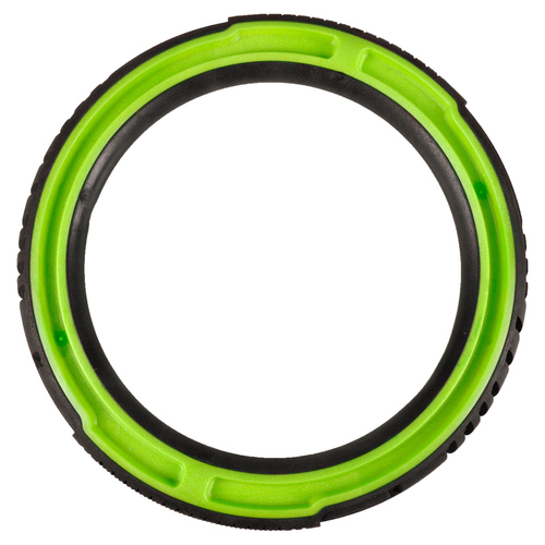 weitere Abbildung Flamingo Hundespielzeug Ring Schaumstoff grn/schwarz