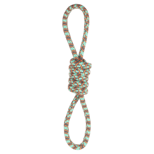 Flamingo Hundespielzeug Riva Zerrseil Knoten minzgrün