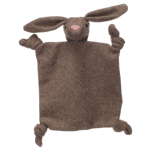 Flamingo Hundespielzeug Roneu Kuscheltuch & Kaninchen braun