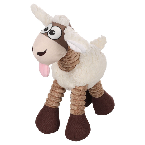 Flamingo Hundespielzeug Shappo Schaf braun