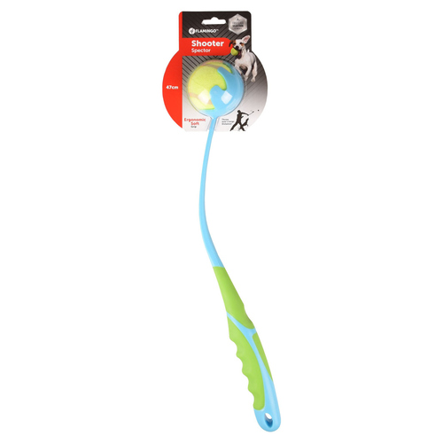 weitere Abbildung Flamingo Hundespielzeug Shooter Spector blau/grn