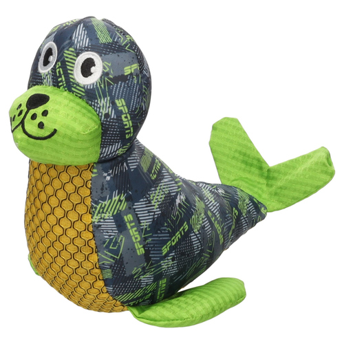 Flamingo Hundespielzeug Siwi Seehund grün