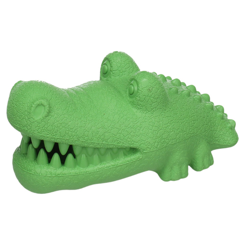 Flamingo Hundespielzeug Snekky Krokodil grün