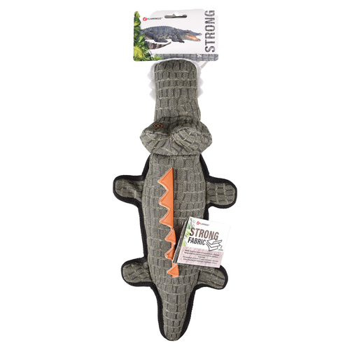 weitere Abbildung Flamingo Hundespielzeug Strong Stuff Krokodil grn