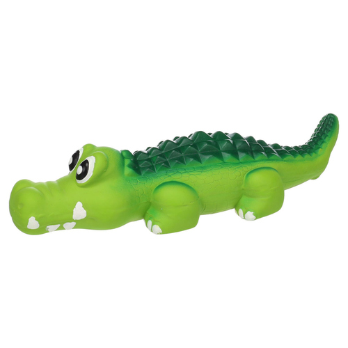 Flamingo Hundespielzeug Sundo Krokodil grün