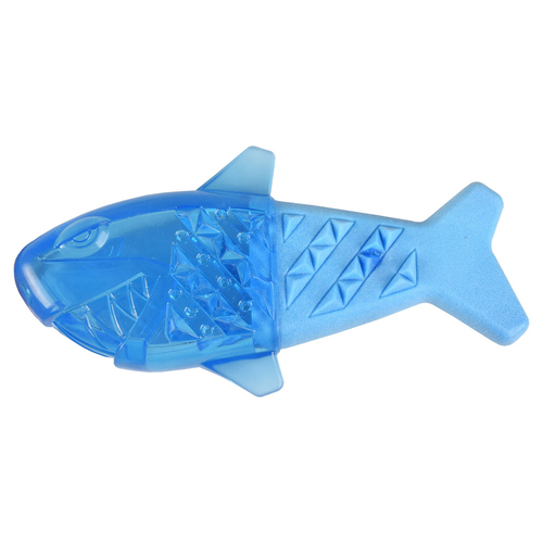 Flamingo Hundespielzeug TPR Fresk Snowy Fisch blau