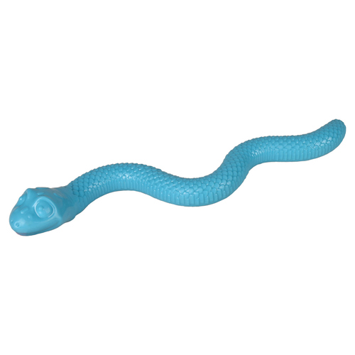 Flamingo Hundespielzeug TPR Sneaky Snake blau