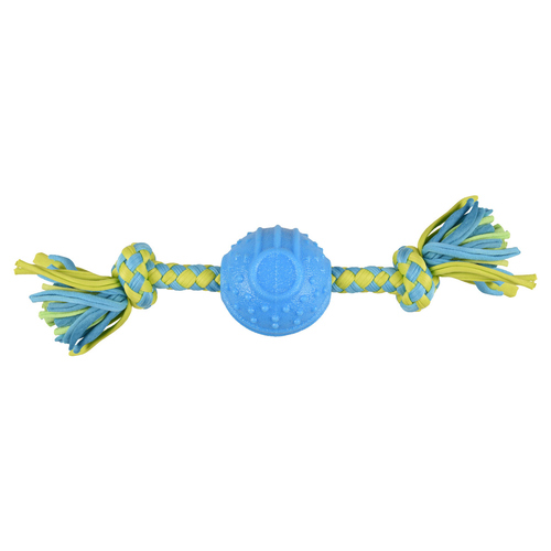 Flamingo Hundespielzeug TPR Spector Ball blau/grün