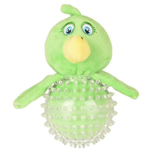 Flamingo Hundespielzeug TPR Wilco Huhn grün