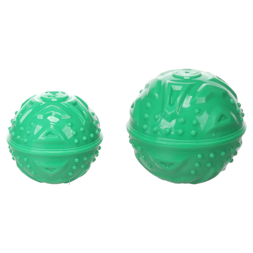 Flamingo Hundespielzeug Tegro Ball grün, Größe: L