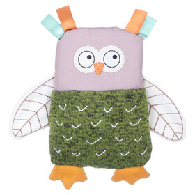 Flamingo Hundespielzeug f&uuml;r Welpen Britty Eule gr&uuml;n