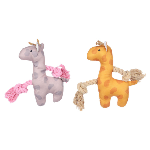 Hundespielzeug für Welpen Britty Hirsch mit Seil, Abbildung 1