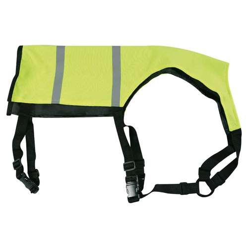 Flamingo Hundeweste fluo, Rückenlänge: 25 cm