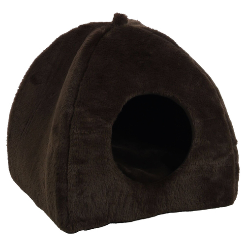 Flamingo Iglu Ebby dunkelgrün für Hunde, Maße: 38 x 38 x 40 cm