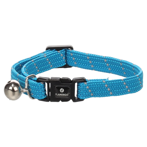 Flamingo Kätzchen Halsband Elza blau