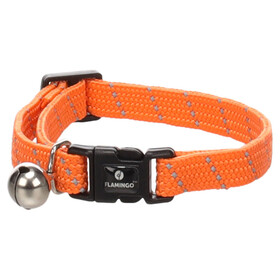 Abbildung Flamingo Ktzchen Halsband Elza orange