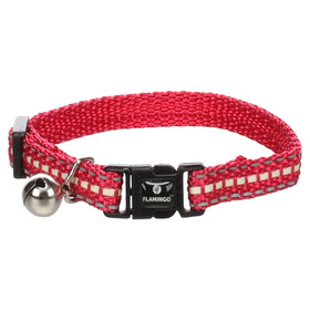 Abbildung Flamingo Ktzchen Halsband Jinxy korallenrot