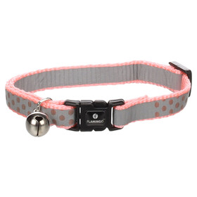 Abbildung Flamingo Katzen Halsband Minx lachsrosa