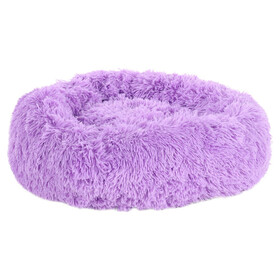 Abbildung Flamingo Katzenbett Krems rund violett