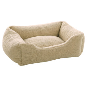 Abbildung Flamingo Katzenbett Mieke rechteckig beige