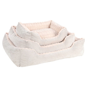 Abbildung Flamingo Katzenbett Verona rechteckig beige