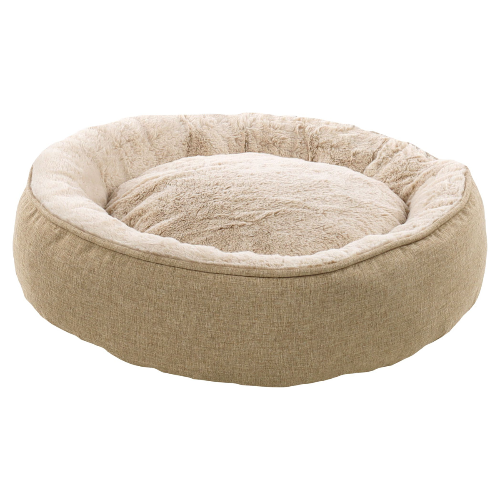Flamingo Katzenkorb Isidoor rund beige