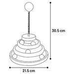 Katzenspielzeug Cattivo mit Ball und Seil braun, Abbildung 10