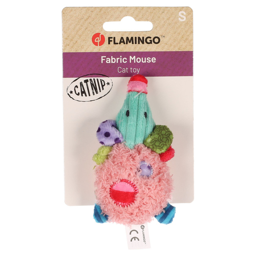 weitere Abbildung Flamingo Katzenspielzeug Gragga Maus rosa