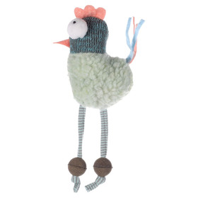 Abbildung Flamingo Katzenspielzeug Huhn Quinty blau