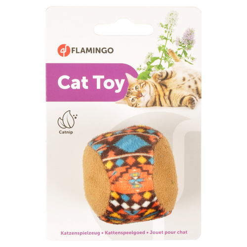 weitere Abbildung Flamingo Katzenspielzeug Indy Ball