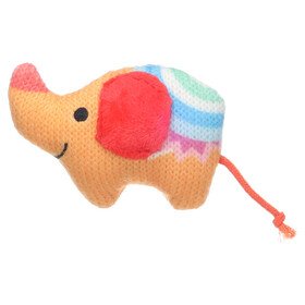 Abbildung Flamingo Katzenspielzeug Nitz Elefant orange