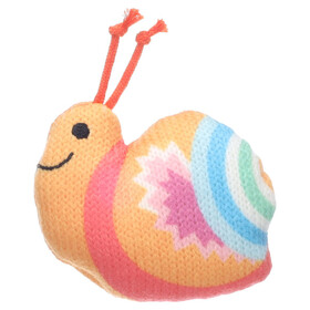 Abbildung Flamingo Katzenspielzeug Nitz Schnecke orange