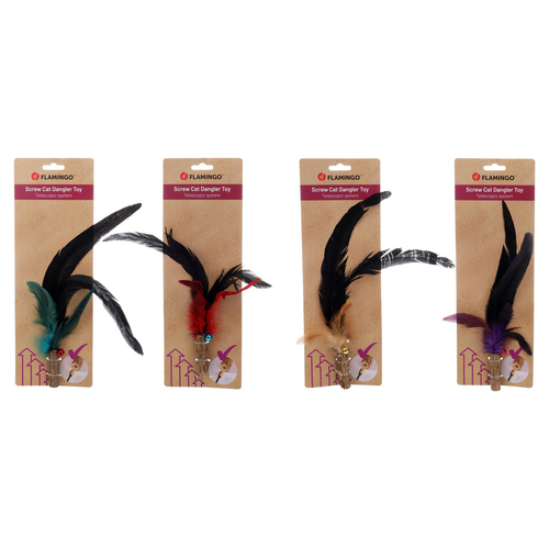 weitere Abbildung Flamingo Katzenspielzeug Plomo fr Katzenangel