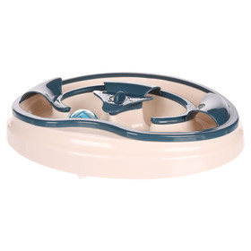 Abbildung Flamingo Katzenspielzeug Shilo oval wei/blau