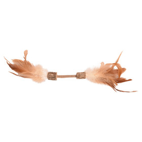 Abbildung Flamingo Katzenspielzeug Topsy Hantel Holz Matatabi Natur