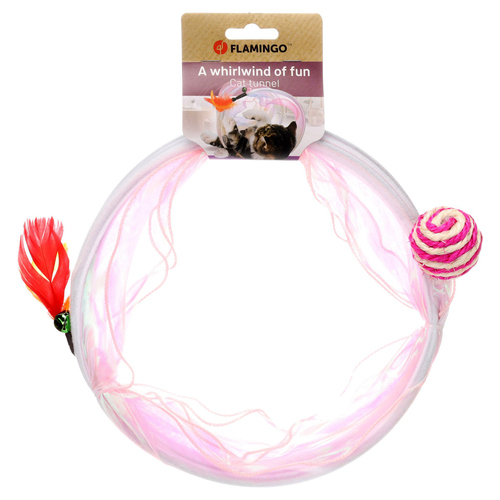 weitere Abbildung Flamingo Katzentunnel Kennedy rosa