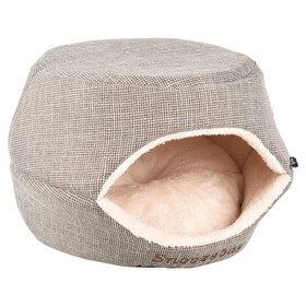 Abbildung Flamingo Korb Snoozebay 2in1 braun