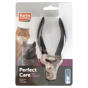 Abbildung Flamingo Krallenzange fr Katzen schwarz