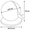 Flamingo Kratzball Estrella braun Abbildung 4